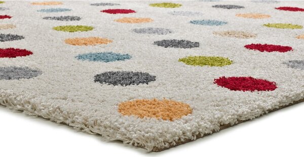 Krémový koberec 57x110 cm Norge Dots – Universal