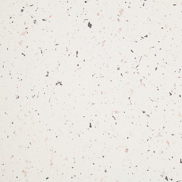 Odkládací stolek BIVIERE 39 cm 39 cm Terrazzo efekt Bílé terrazzo