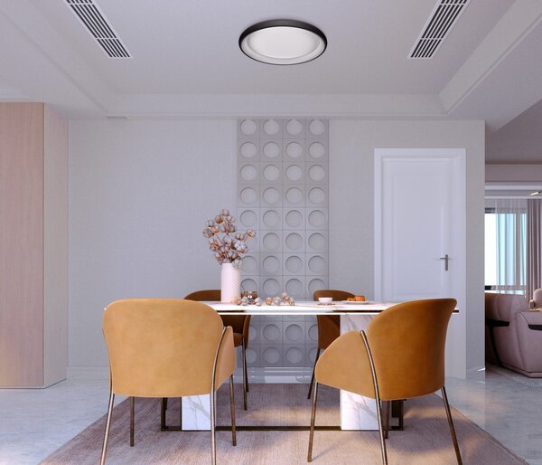 Italux 5280-850RC-BK-3 LED Alessia | 50W integrovaný LED zdroj | 2750lm | 3000K