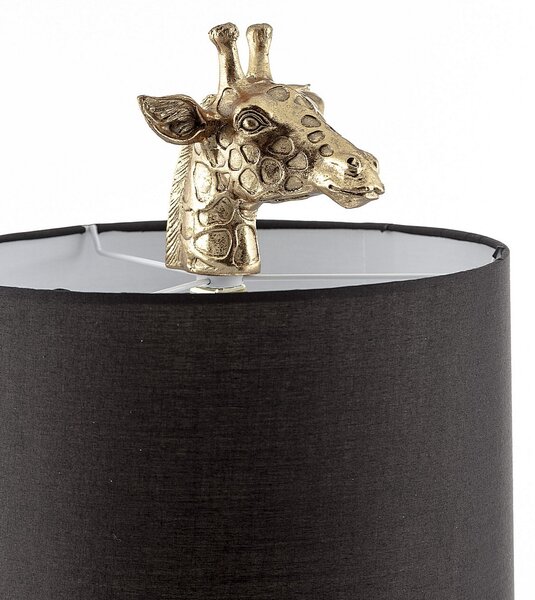 Velké dekorační svítidlo Gold Giraffe výška 70cm