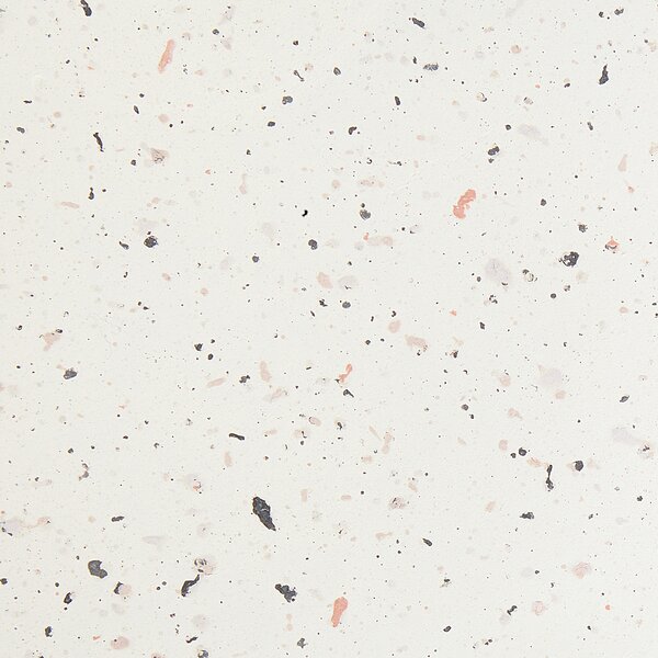 Odkládací stolek CADINI 33 cm 33 cm Terrazzo efekt Bílé terrazzo