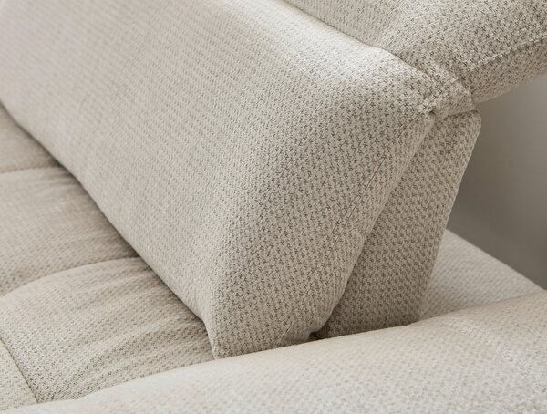 ROHOVÁ SEDAČKA, textil, béžová Stylife - Sedací soupravy