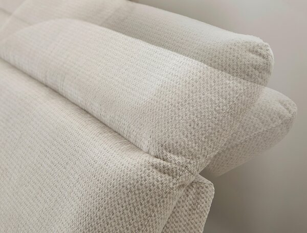 ROHOVÁ SEDAČKA, textil, béžová Stylife - Sedací soupravy