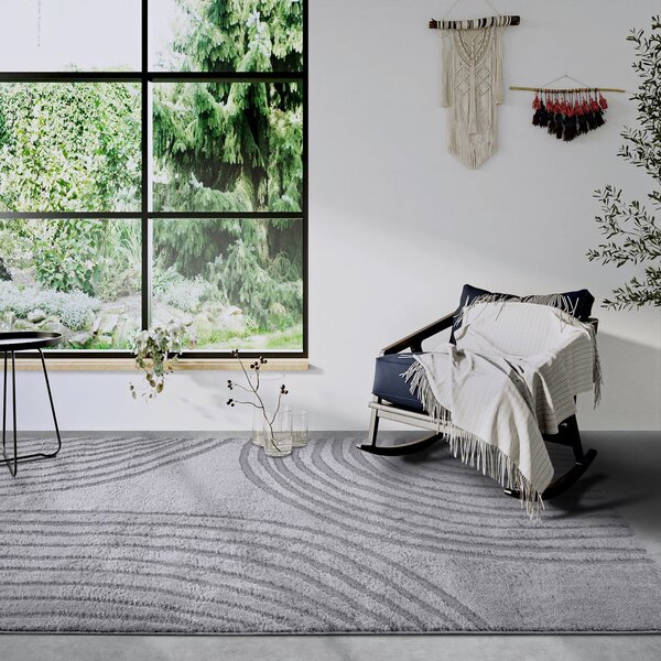 Šedý koberec 120x170 cm Pigment Light Grey – Elle Decoration