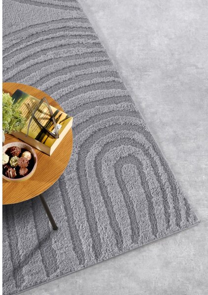 Šedý koberec 120x170 cm Pigment Light Grey – Elle Decoration