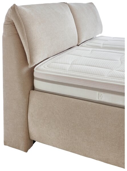 ČALOUNĚNÁ POSTEL, 180/200 cm, přírodní barvy Beldomo - Sleep - Postele s úložným prostorem