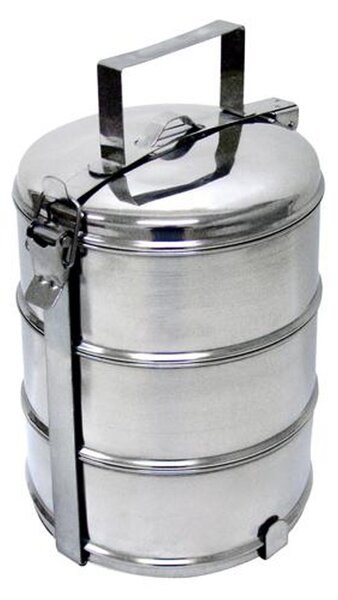Nerezový jídlonosič TORO 3x800ml