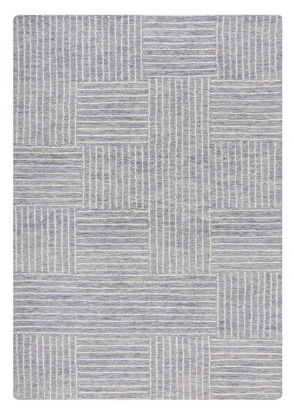 Světle modrý ručně tkaný vlněný koberec 80x150 cm Memphis Wool – Flair Rugs