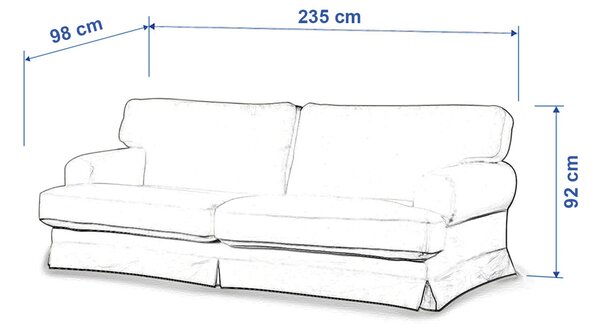Potah na pohovku IKEA Ekeskog rozkládací
