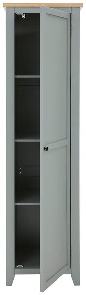 SKŘÍŇ NA ODĚV, šedá, přírodní barvy, dub, borovice, 56/200/43 cm MID.YOU - Online Only šatny & botníky, Online Only