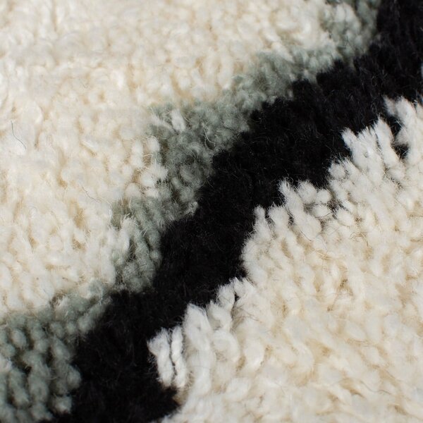Krémový ručně tkaný vlněný koberec 120x170 cm Moroccan Midar – Flair Rugs