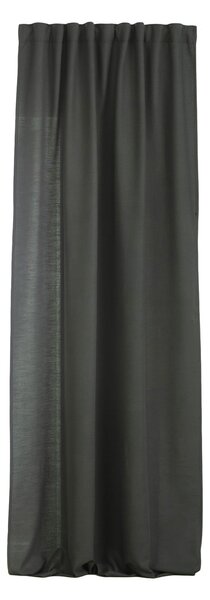 Hotový závěs BASIC s řasící páskou 140x280cm antracitový