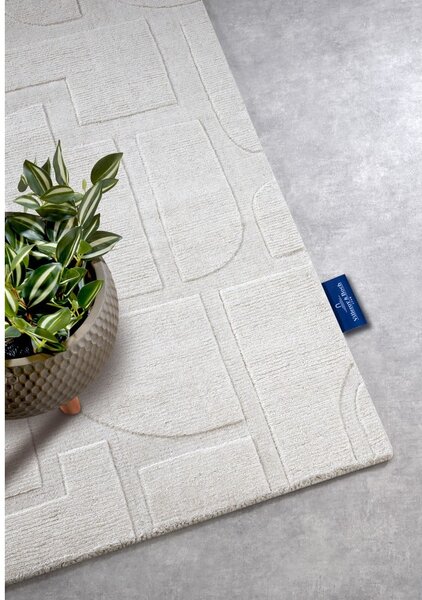Krémový ručně tkaný vlněný běhoun 80x250 cm Alexis – Villeroy&Boch