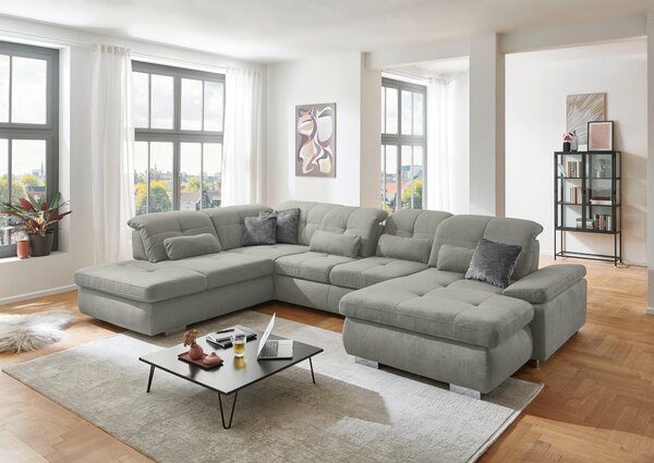 SEDACÍ SOUPRAVA, textil, pískové barvy Beldomo Style - Sedací soupravy
