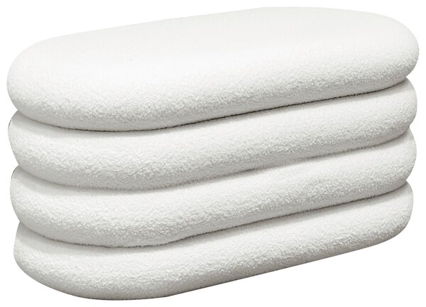 TRUHLOVÁ LAVICE, dřevo, textil, 85/42/42 cm Xora - Taburety