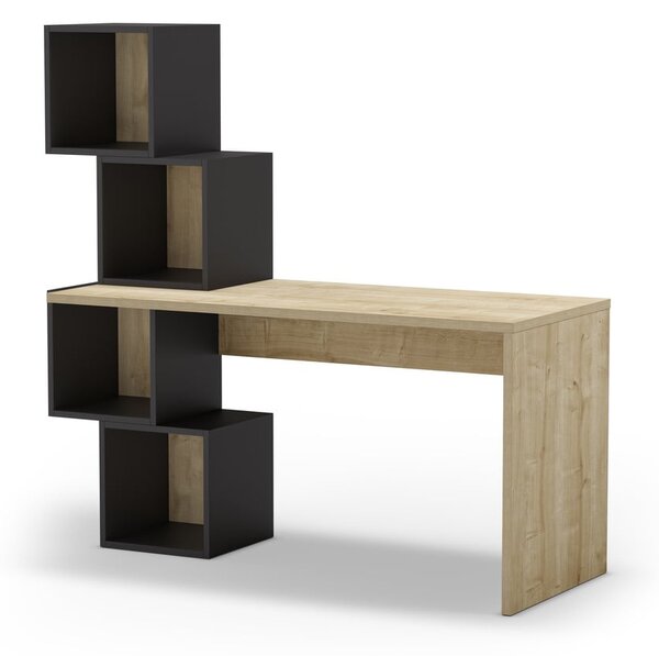 Pracovní stůl v dekoru dubu 60x154 cm Cubik – Marckeric