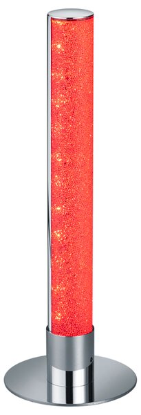 Stolní LED RGB lampa LEIA chrom
