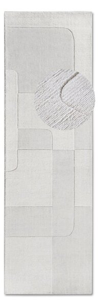 Krémový ručně tkaný vlněný běhoun 80x250 cm Charlotte – Villeroy&Boch