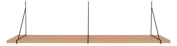 Police v dekoru jasanu v přírodní barvě 120 cm Chiba – House Nordic