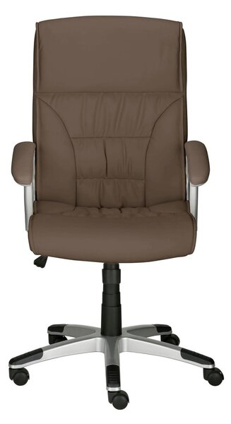 Hnědá kancelářská židle z imitace kůže Flori – Støraa