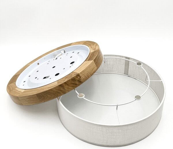 Brilagi - LED Stropní svítidlo BELLADONNA LED/20W/230V pr. 30 cm bílá/dub