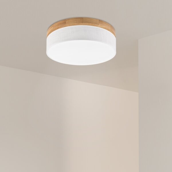 Brilagi - LED Stropní svítidlo BELLADONNA LED/36W/230V pr. 40 cm bílá/dub