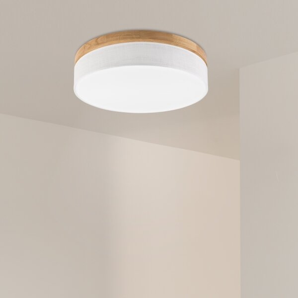 Brilagi - LED Stropní svítidlo BELLADONNA LED/36W/230V pr. 50 cm bílá/dub