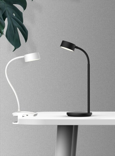 Top Light-LED Stm. dotyková stolní lampa BELLA LED/4,8W/5V 3000/4000/6500K černá