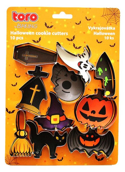 Vykrajovátko na cukroví TORO sada 10ks Halloween