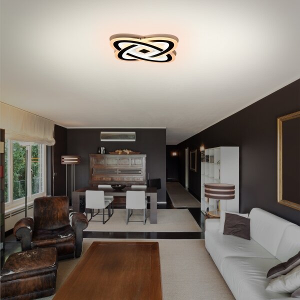 Brilagi - LED Stmívatelné stropní svítidlo MODERN LED/90W/230V 3000-6000K + DO