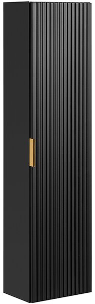 Koupelnová vysoká skříňka ADEL BLACK 35 cm