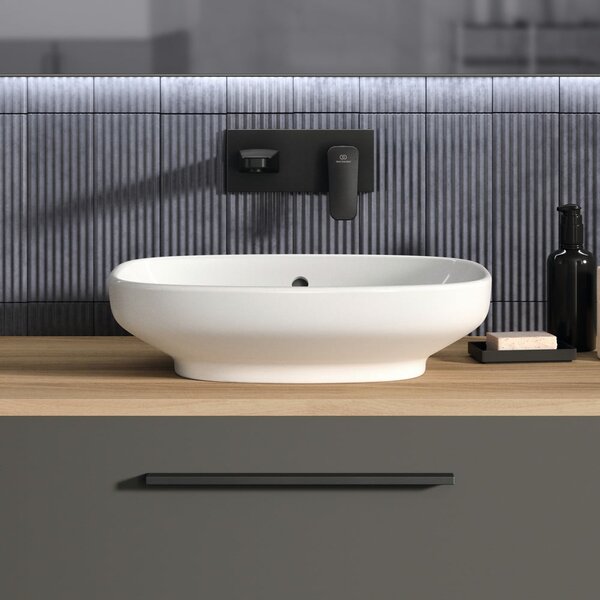 Deska pod umyvadlo v dekoru dubu v přírodní barvě 120x51 cm i.Life B – Ideal Standard
