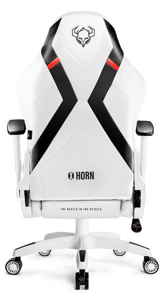 Herní židle Diablo X-Horn 2.0 King Size: Bílo-černá