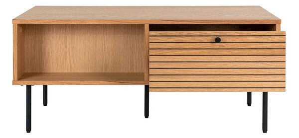 Konferenční stolek s deskou v dubovém dekoru v přírodní barvě 50x100 cm Kyoto – House Nordic
