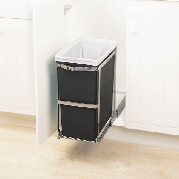 Plastový odpadkový koš 30 l - simplehuman