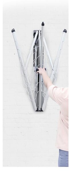 Venkovní nástěnný sušák na prádlo WallFix 24m – Brabantia
