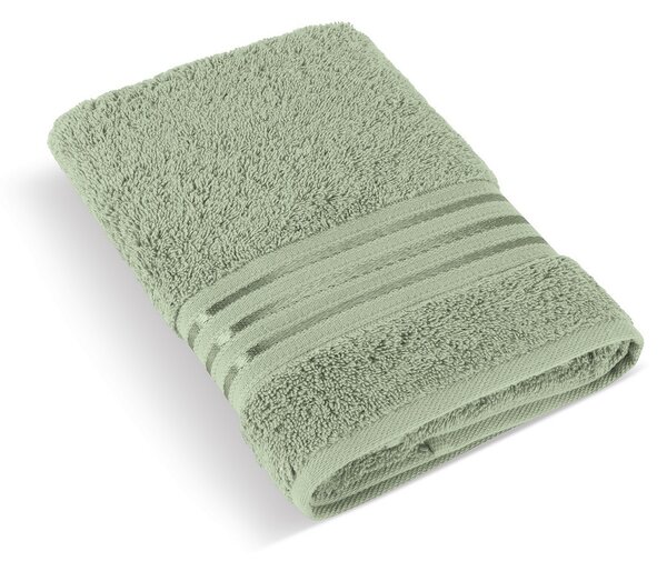 Bellatex Froté ručník kolekce Linie zelená, 50 x 100 cm