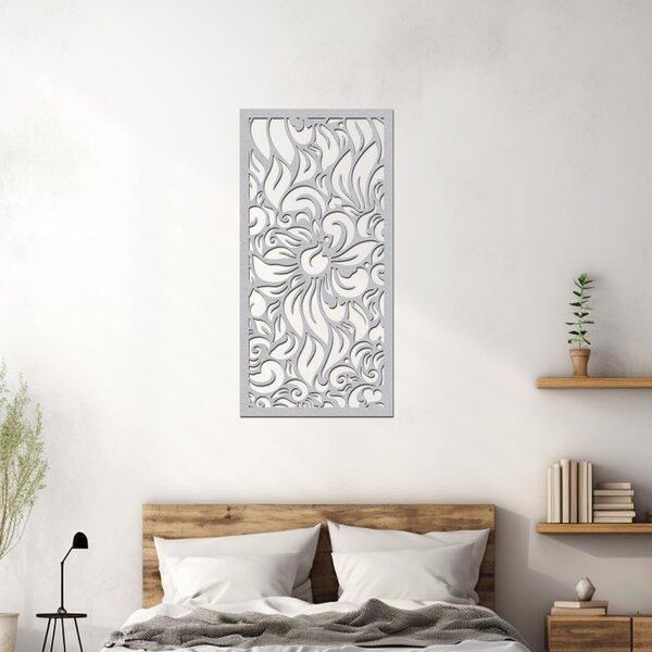 Dřevěný dekorační panel Anthurion | Rozměry (cm): 20x40 | Zvolte barvu dekoru: Ořech