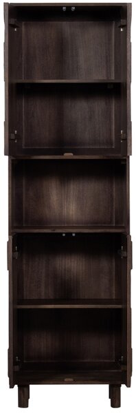-25 % Dny MOMENTI– WOOOD Hnědá mangová skříň Tamia 200 x 60 cm