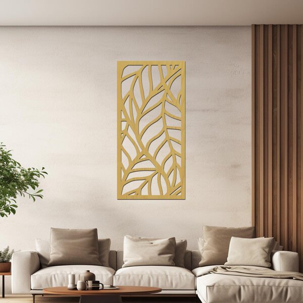 Dekorační panel LEAF | Rozměry (cm): 20x40 | Zvolte barvu dekoru: Černá
