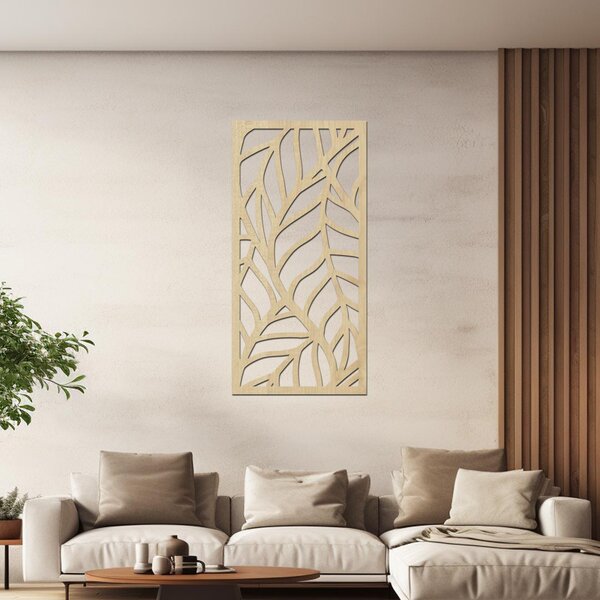 Dekorační panel LEAF | Rozměry (cm): 20x40 | Zvolte barvu dekoru: Černá