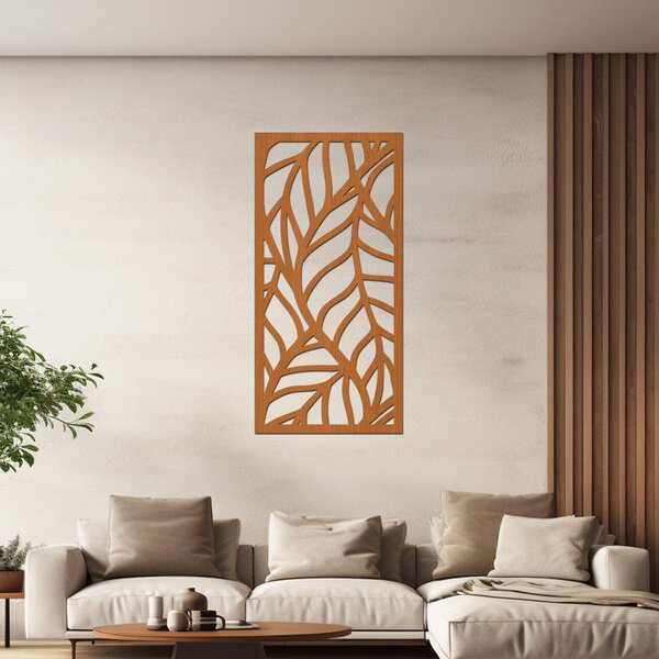 Dekorační panel LEAF | Rozměry (cm): 20x40 | Zvolte barvu dekoru: Černá