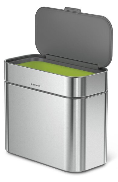 Šedá nádoba na kompostovatelný odpad 4 l - simplehuman