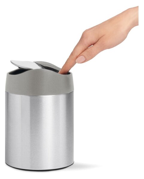 Odpadkový koš z nerezové oceli 1.5 l Mini - simplehuman