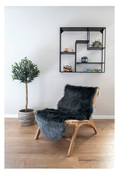 Antracitový syntetický běhoun 60x180 cm – House Nordic