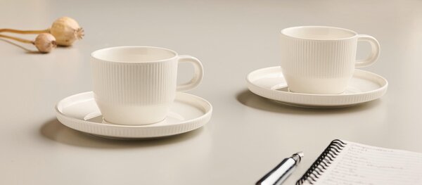 ŠÁLEK A PODŠÁLEK NA CAPPUCCINO Dieter Knoll - Kolekce nádobí