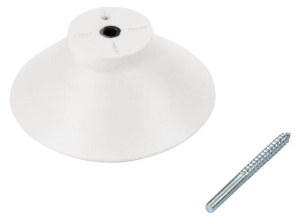 Set tří bílých bukových nástěnných věšáků Kave Home Nadua