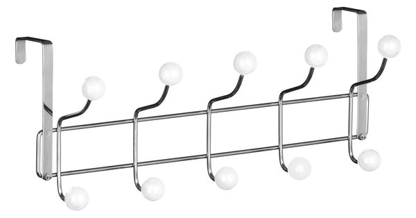 Kovový věšák na dveře ve stříbrné barvě 40,5 cm Jaxen – Premier Housewares