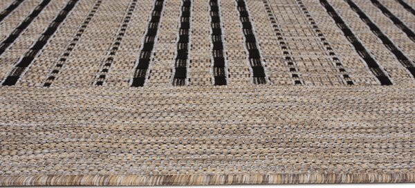 Makro Abra Kusový koberec Sisal MELISSA KF84A hnědý béžový Rozměr: 60x100 cm