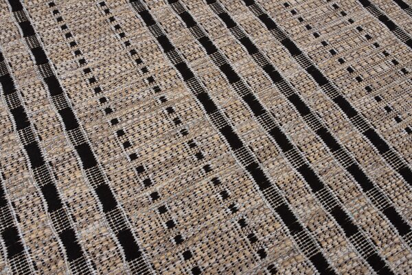 Makro Abra Kusový koberec Sisal MELISSA KF84A hnědý béžový Rozměr: 60x100 cm
